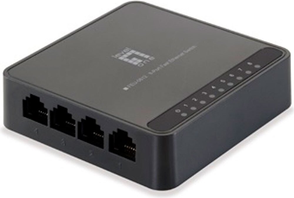 Level One FEU-0812 LevelOne Switch 8x FE FEU-0812 Kunststoff