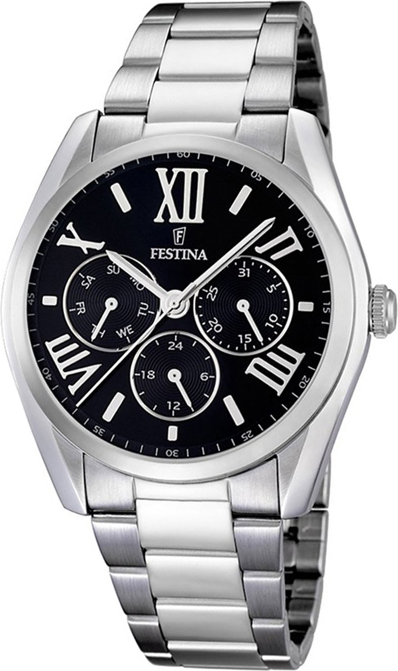Pánske hodinky Festina F16750_2 Black Silver