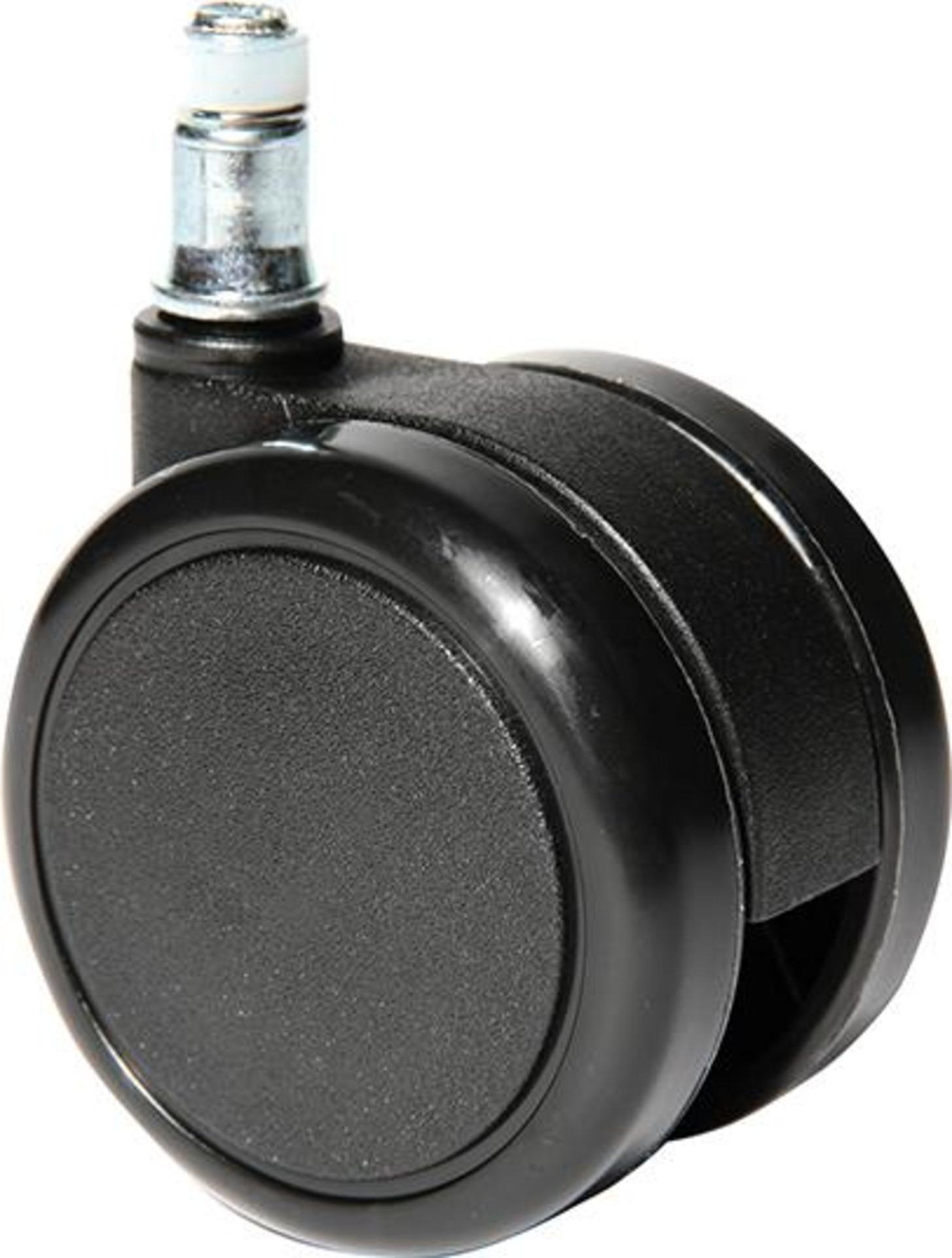 Topstar Design Weichbodenrollen für Bürodrehstühle für Teppichböden 11mm 5Rollen 6990-1