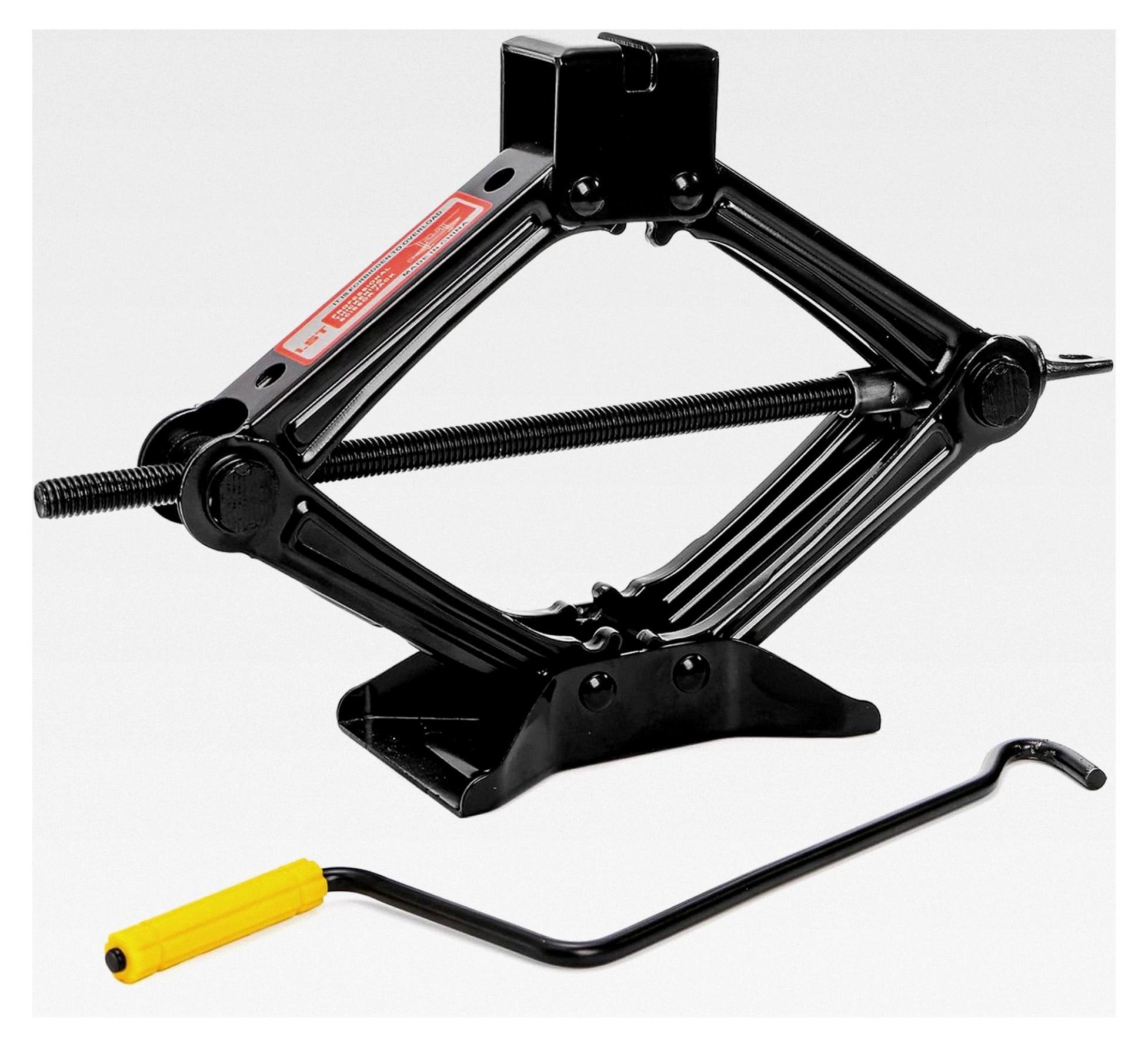 Markenlos Scherenwagenheber 1,5T für PKW, SUV, MPV und Kleinlastwagen, Schwarz