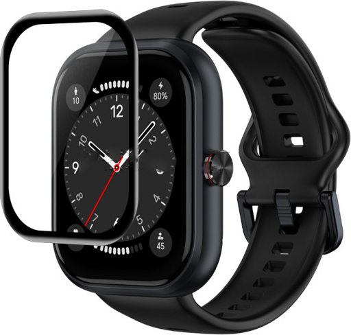 INF Haylou Watch Displayschutzfolie, 3D gebogene Softfolie, Schwarz (2er-Pack) 357361