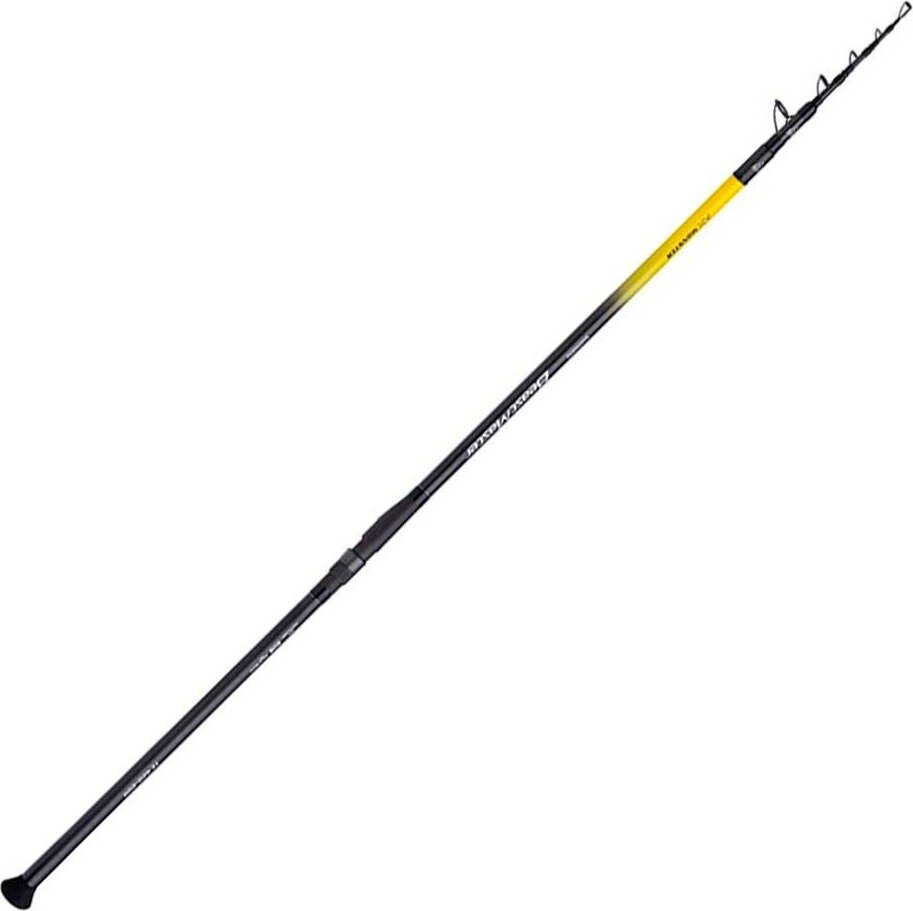 Shimano Fishing Beastmaster Ax Monster Tele Karpfenrute Golden 4.20 m / 200 g Golden 4.20 m BMAXMONTE4220