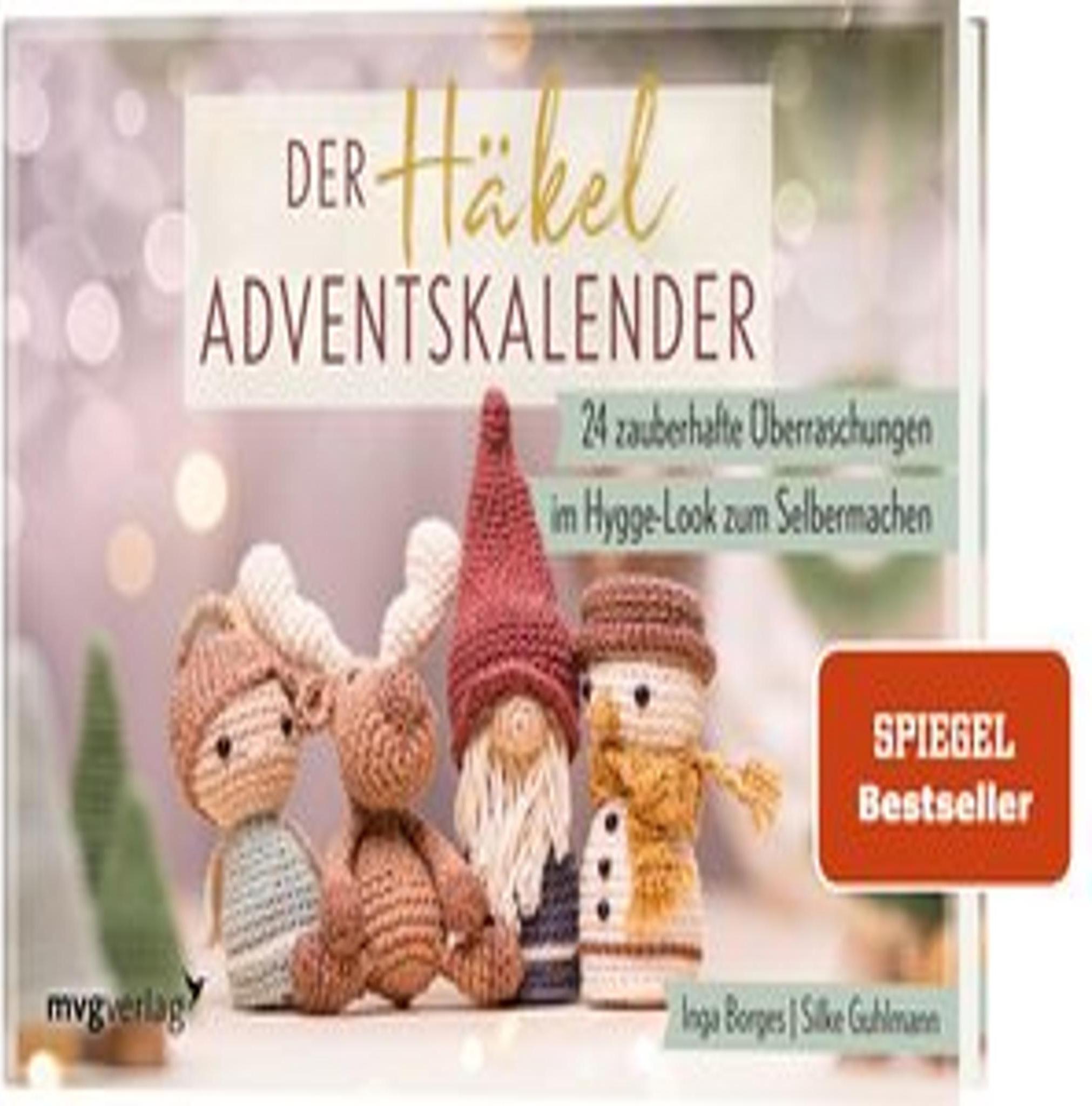 Háčkovaný adventný kalendár