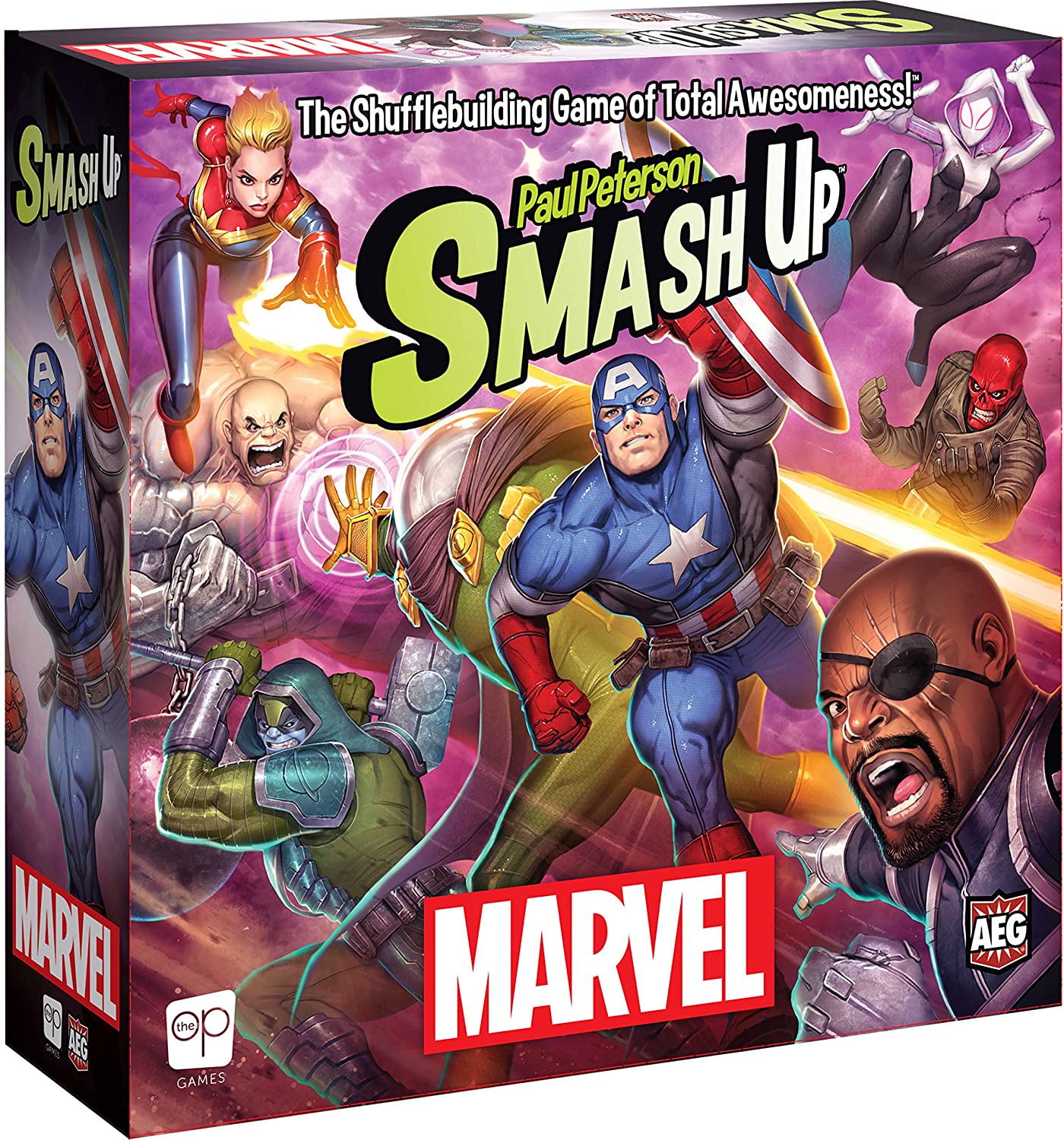 USA-OPOLY Asmodee Smash Up: Marvel, Brettspiel USOSM011000