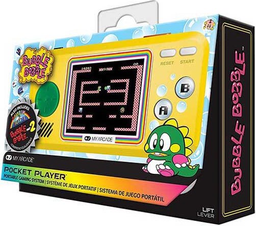 dreamGEAR My Arcade Bubble Bobble, Arkade, Grün, Gelb, Digital, Reset-Taste, Schaltfläche Start, 6,98 cm (2.75"), Mikro-USB DGUNL-3248
