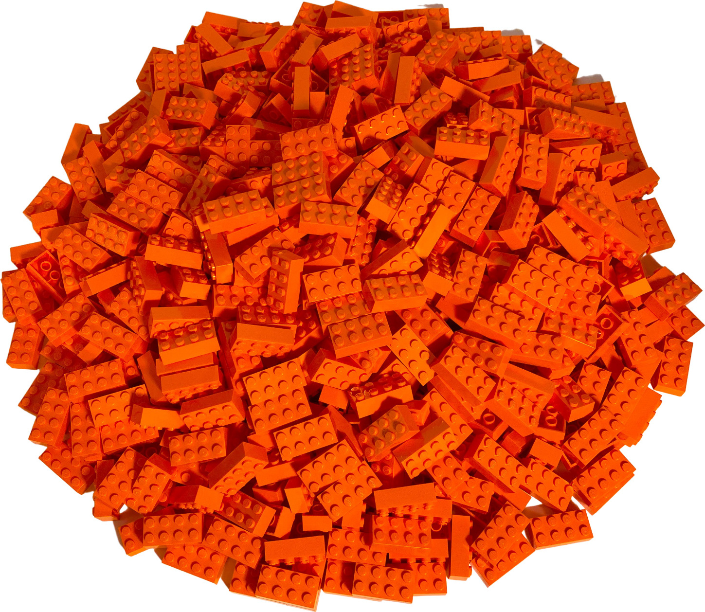 LEGO® 2x4 kocky Vysoké kocky Oranžová - 3001 NEW! Množstvo 500x