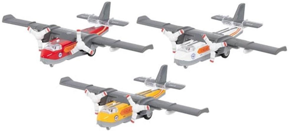 Goki Flugzeug Die-Cast Spielzeugflugzeug aus Metall GK12336