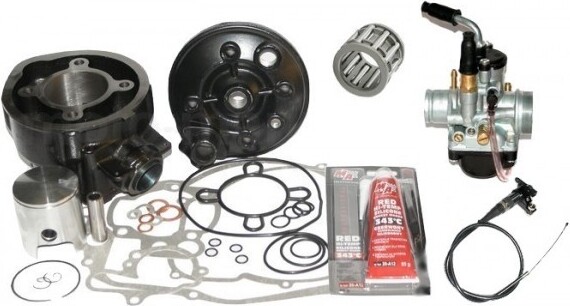 Untimero 70 Sport Zylinder KIT VERGASER Set für BETA RR 50 Supermoto AM6 GELB Zylinderkit Zylinderkit