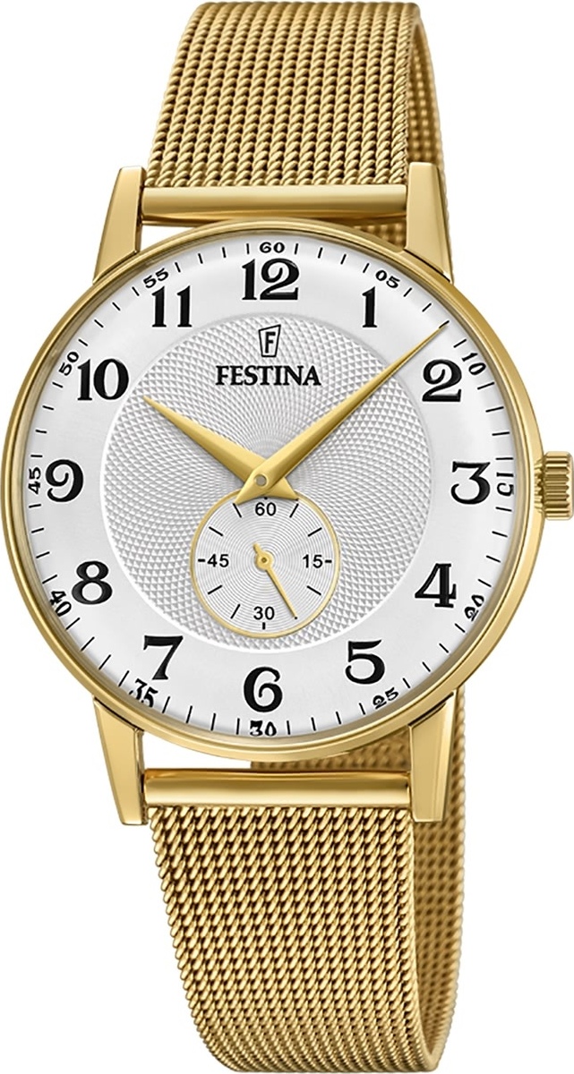 Festina - F20569/1 - Náramkové hodinky - Pánske - Quartz - Retro