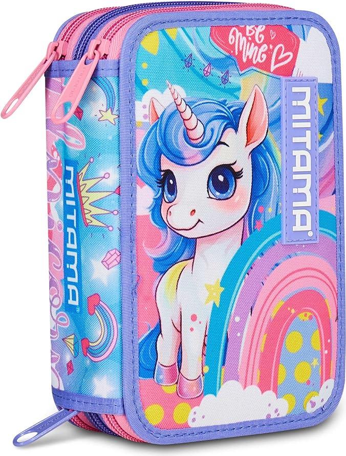 Federmäppchen voll "Triplo", Regenbogen, MITAMA 64866