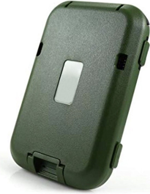 INF Metallkartenetui mit RFID-Blocker Grün 369187