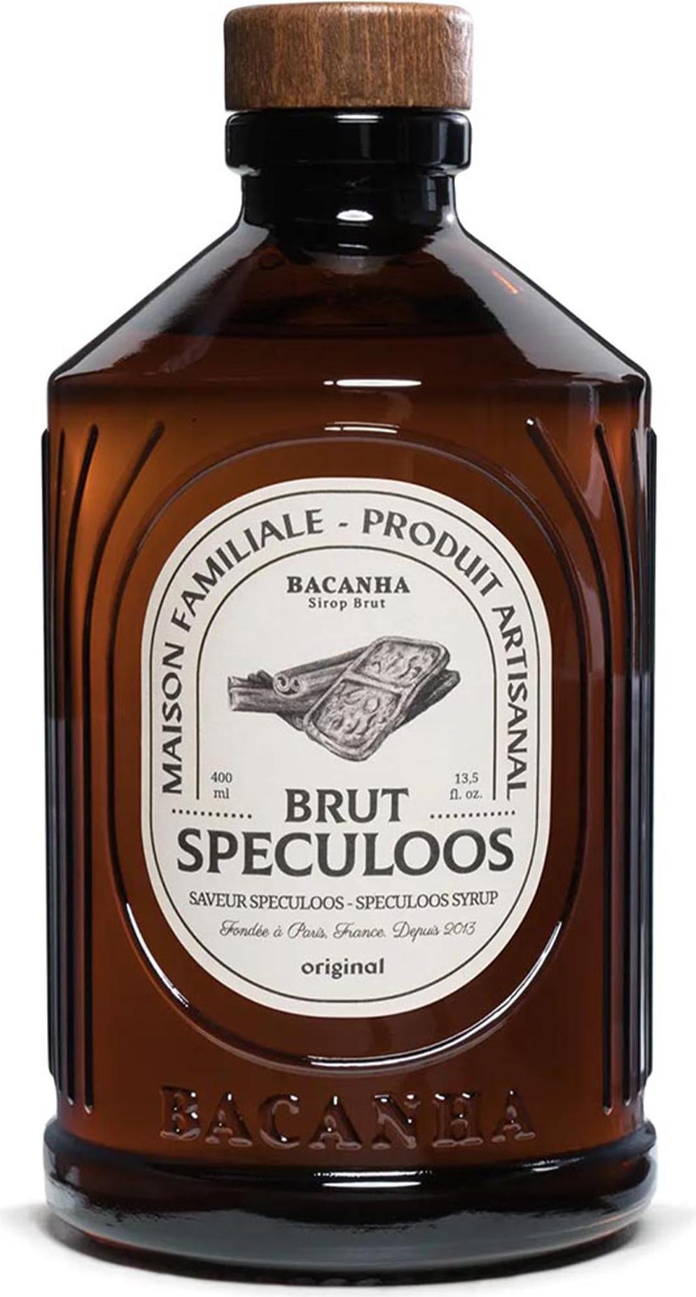 Bacanha Sirop Brut de Spéculoos 400ml – Spekulatius-Sirup aus Frankreich