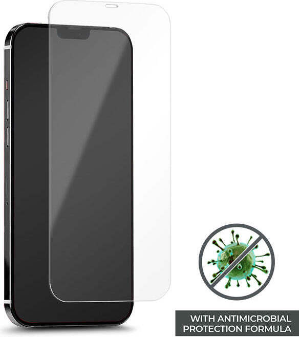 PURO antibakteriálne tvrdené ochranné sklo s antibakteriálnou ochranou pre displej iPhone 12 Mini