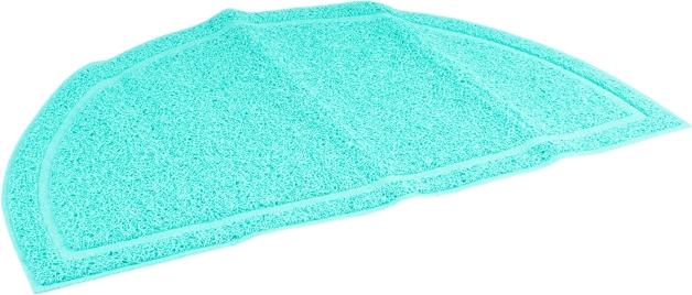 Duvo+ Katzentoiletten-Matte Hemisphäre petrol 15323