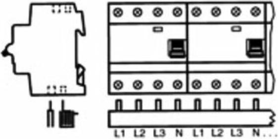 ABB Phasenschiene (Ps 4/60/16 66469) PS4/60/16