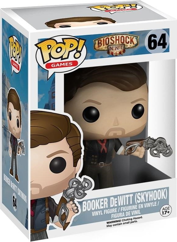 Bioshock Infinite - Booker DeWitt (Skyhook) 64 - Funko Pop! - Vinyl Figur FU6167