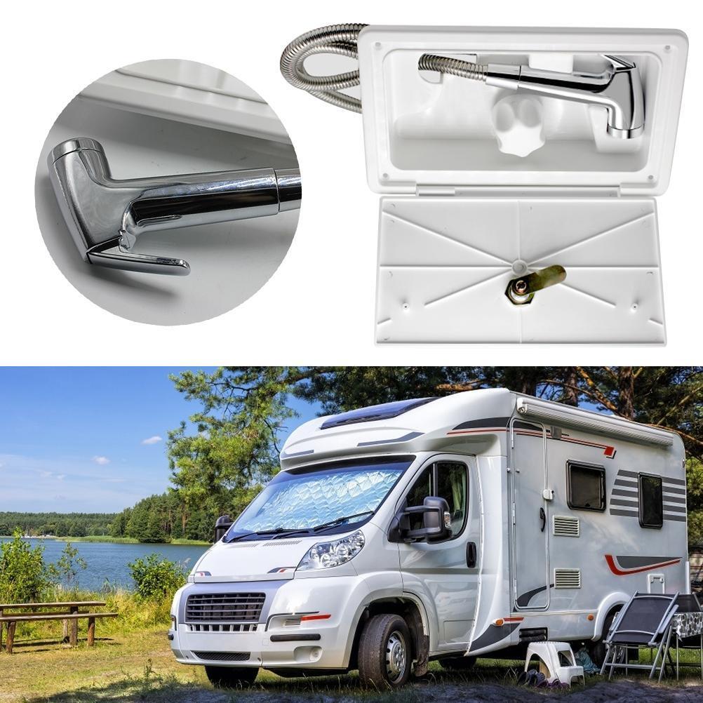 Cocosity RV Dusche Box,Dusche Box Kit,Outdoor RV Dusche Box