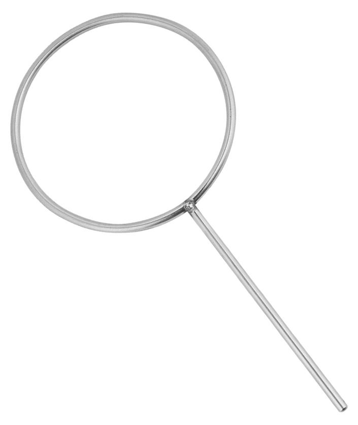 Gistuch 160 mm Labor-Retortenhalterung aus Edelstahl mit geschlossenem Ring
