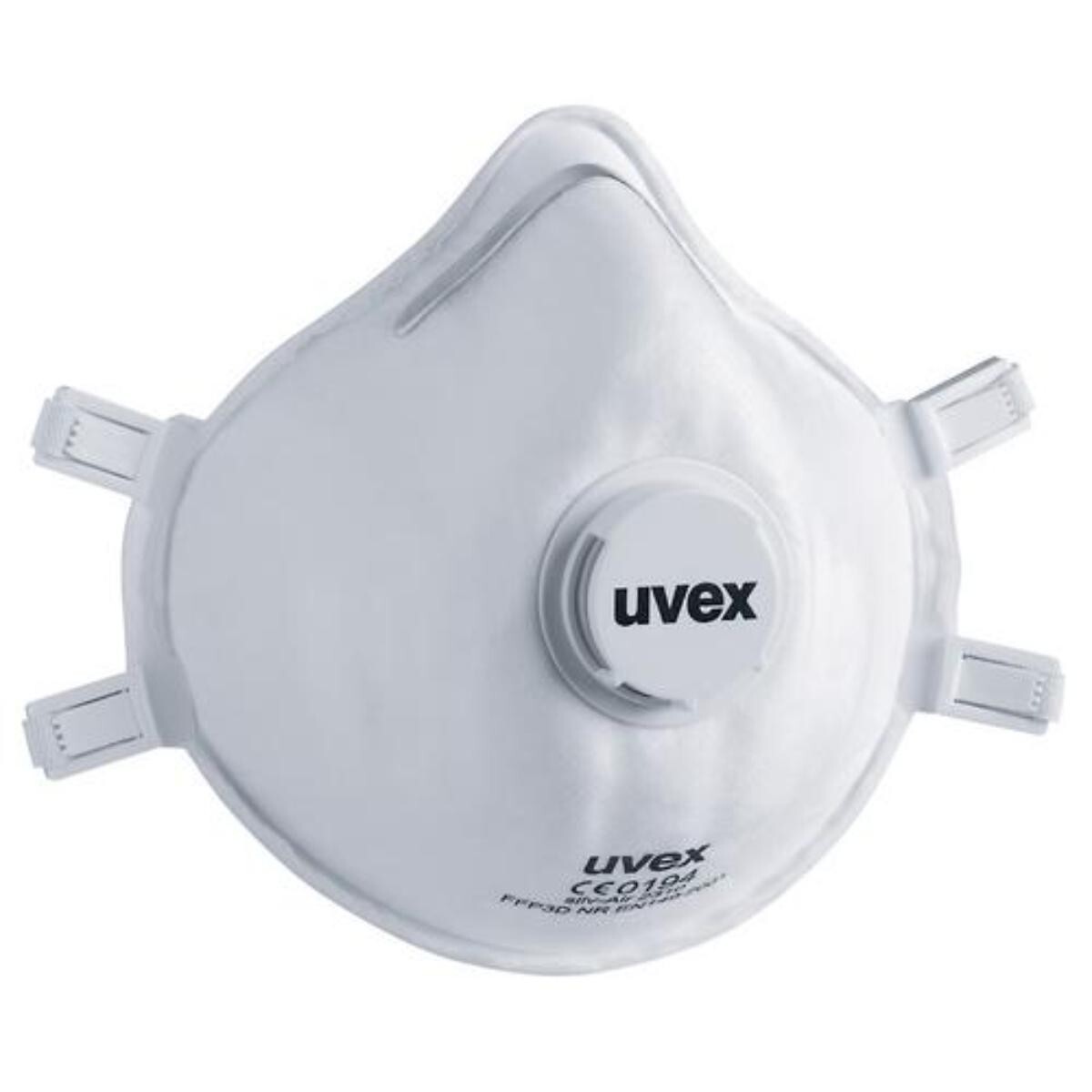 Uvex silv-Air classic 2312 FFP3 Maske (3 Stk.), Luftreinigendes Atemgerät 8742312