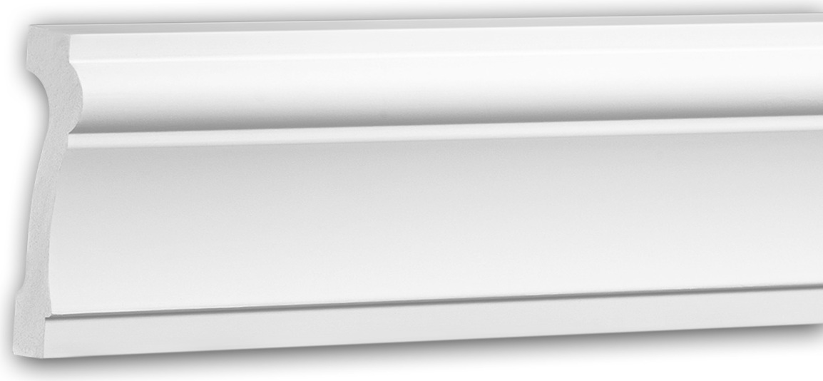 Profhome Decor PROFHOME 151383 Wand- und Friesleiste Stuckleiste Zierleiste Friesleiste 2 m