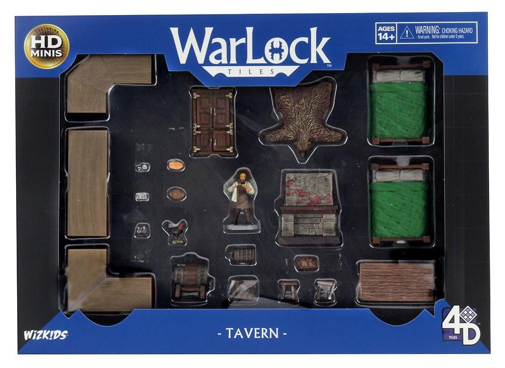 WizKids LLC, Warlock Tiles: Accessory-Tavern, Accessory, Ages 14+