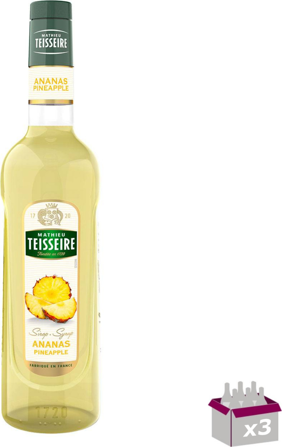 Los 3 - Teisseire - Ananassirup - 70cl