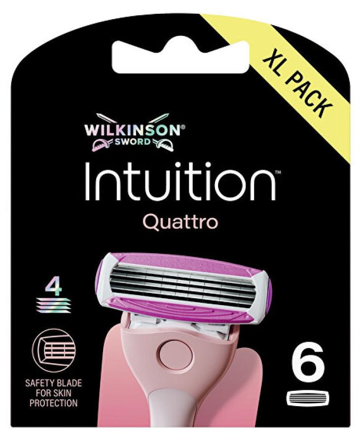 Wilkinson Sword Intuition Sensitive Care Ersatzschutz fü r Damen, 3 Stü ck