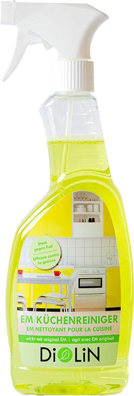 EMIKO DiOLiN EM Küchenreiniger 500ml Spray -Reiniger für alle Flächen in der Küche