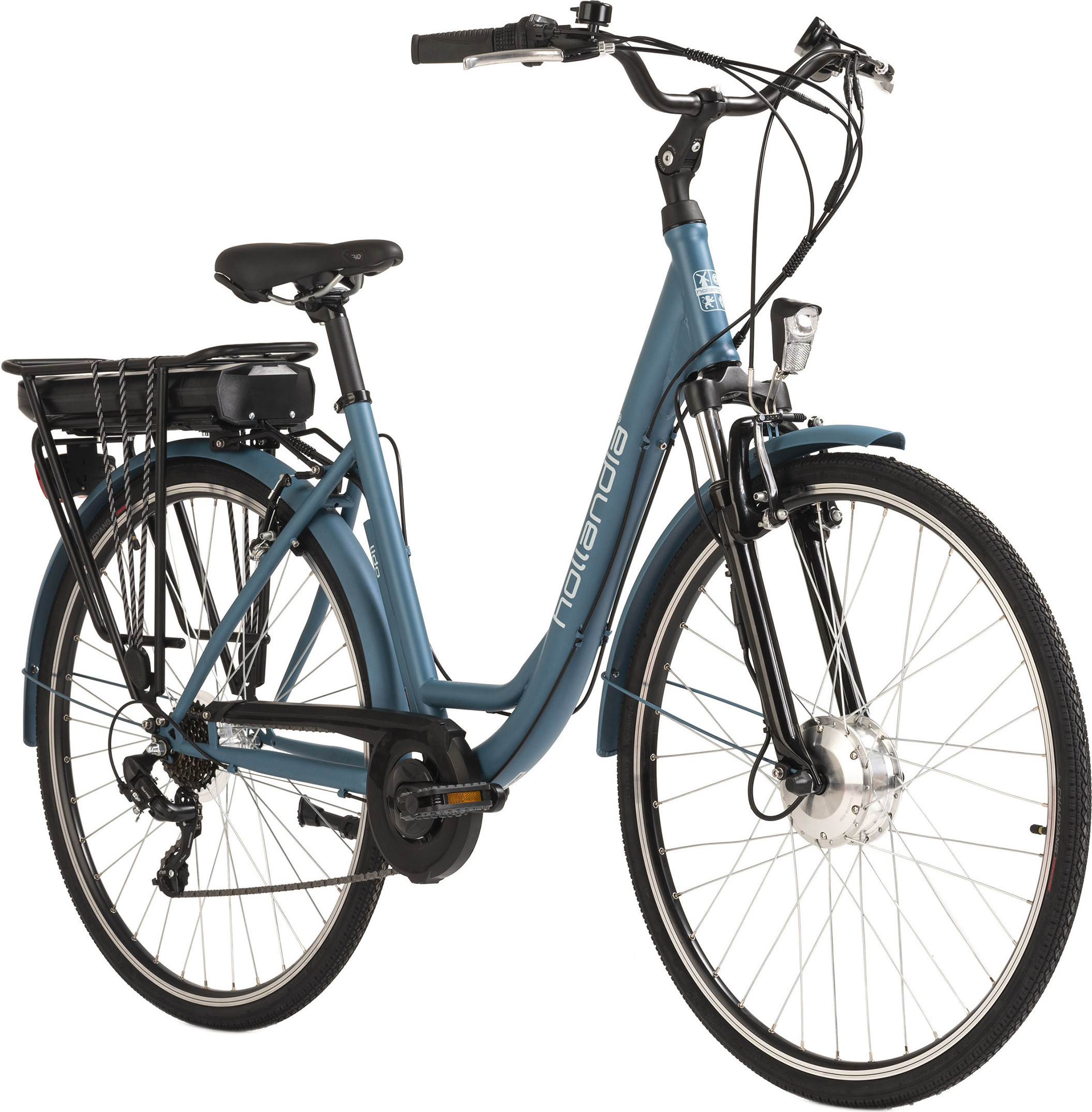 E-Citybike Damen Hollandia Lido 28'' E-Bike 7 Gänge Hollandia 154E