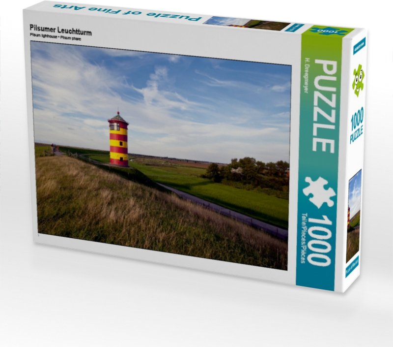 Calvendo Pilsumer Leuchtturm 1000 Teile Puzzle quer 640x480mm, Dreegmeyer H.; 7369874