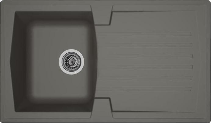 Sink Arena 1 graue Betonschale