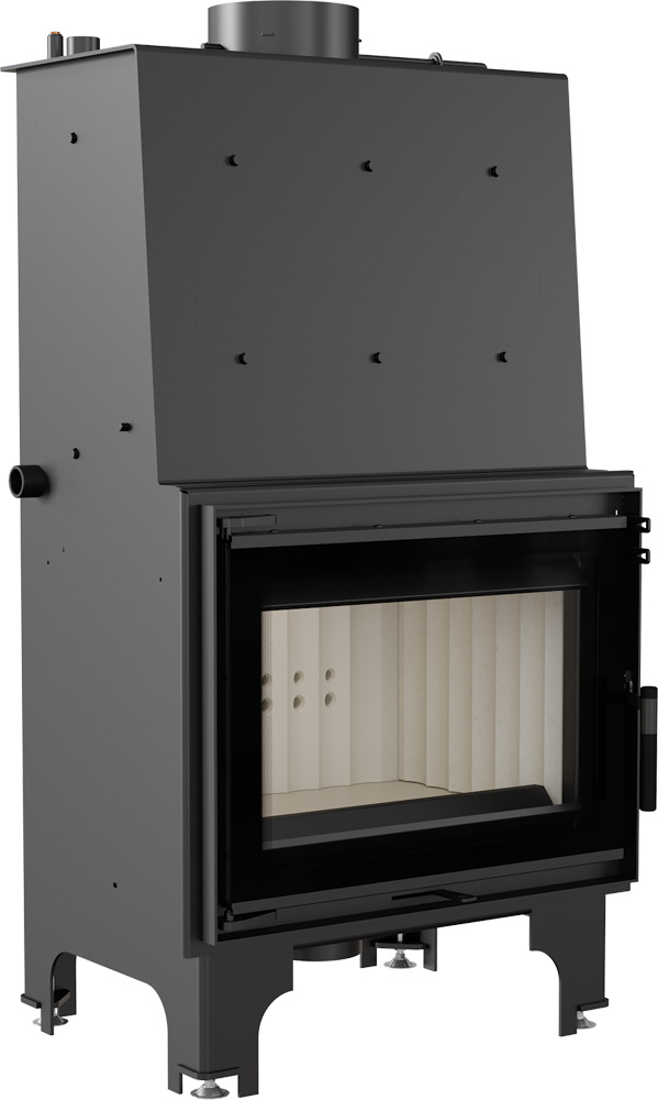 Krový krb Vicario 14 kW Ø 200 dvojité sklo