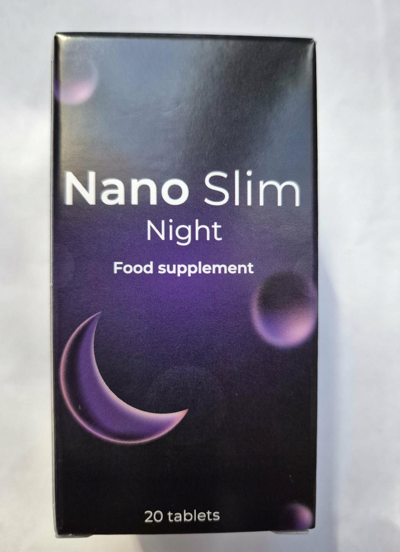 NGS Nano Slim Night 20 Stück Natürliche Inhaltsstoffe