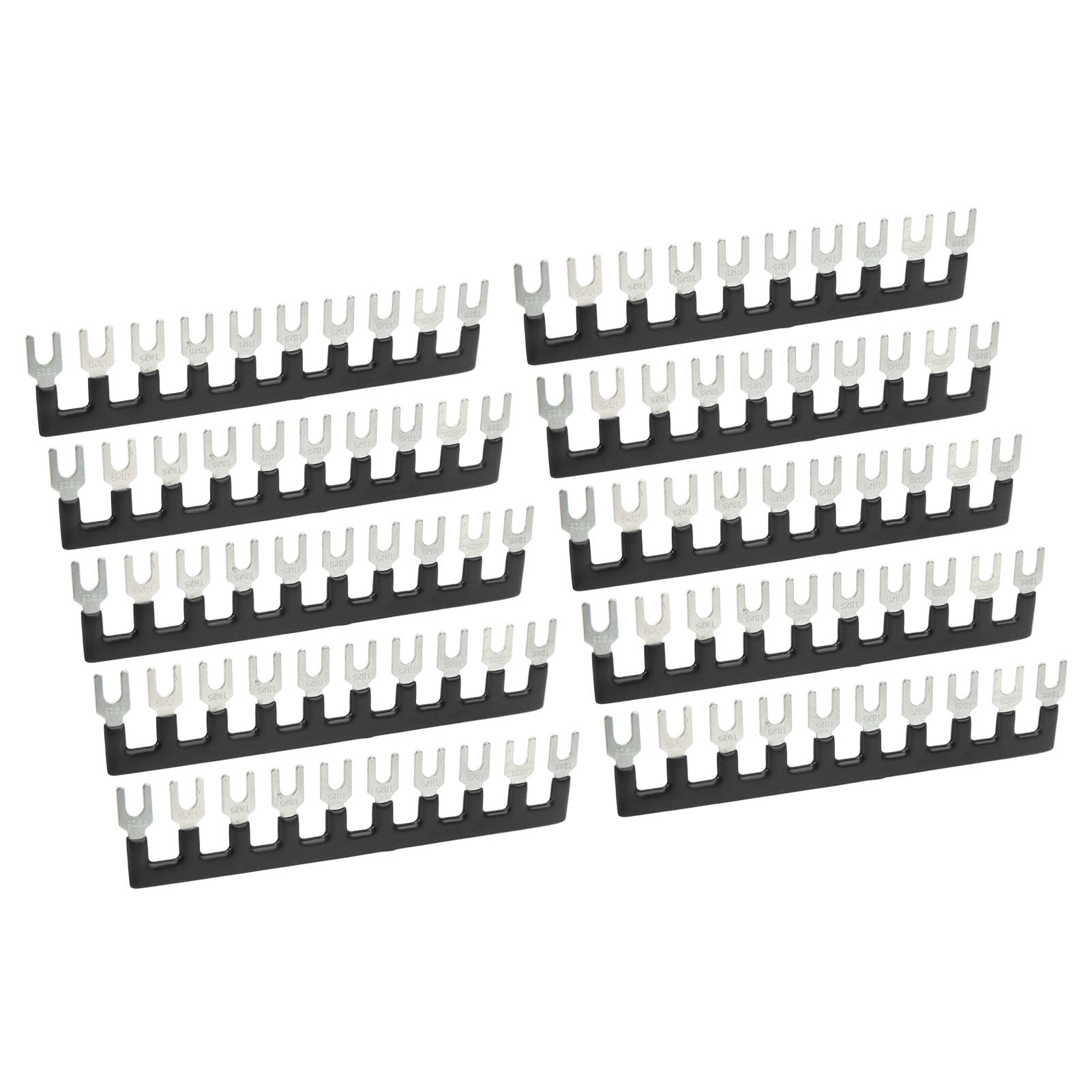 Cocosity Jumper Block Terminal Strips,Barrier Fork Type Stripe,Barrier Strip Fork Type Terminal Stripe Strips,Fork Type Terminal Block Barrier Strip,Fork Type Terminal Strip,Fork Type Terminal Block Strip Barrier