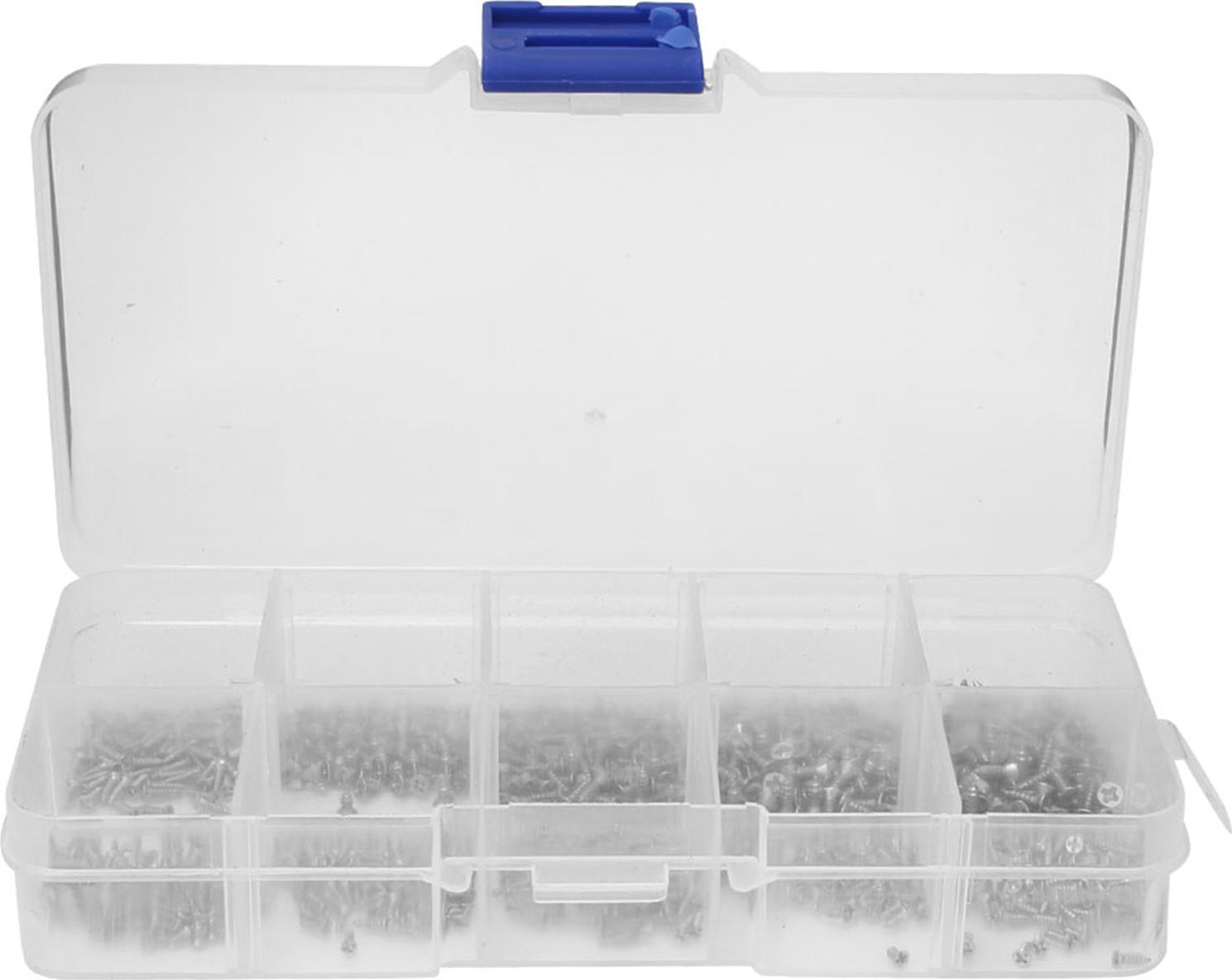 Gistuch 1000 PCS Edelstahlkreuzkreuchter Kopf -Klopfschraube M1 M1.2 M1.4 M1.7