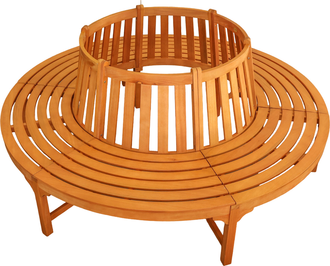 Baumbank Bank Holzbank Parkbank Rundbank Ø208