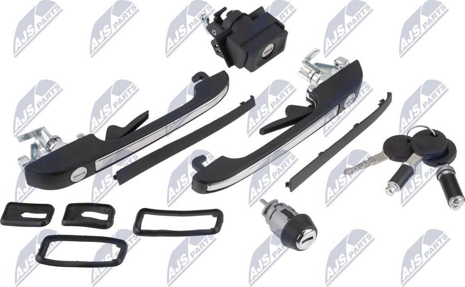 NTY Schlosssatz Schließanlage EZC-VW-571 für VW GOLF II (19E, 1G1)
