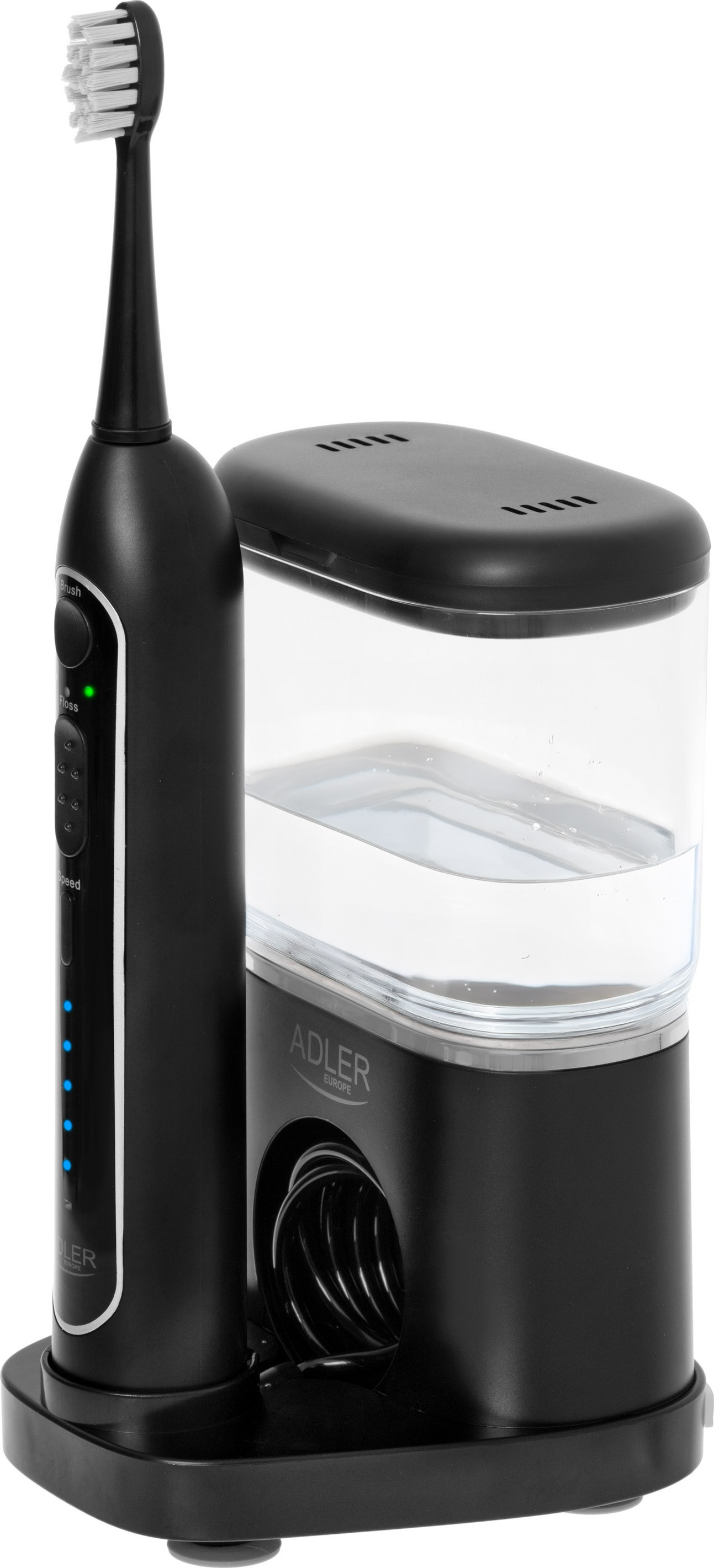 Adler AD 2180B elektrische Zahnbürste Schallzahnbürste Schwarz ad_2180b