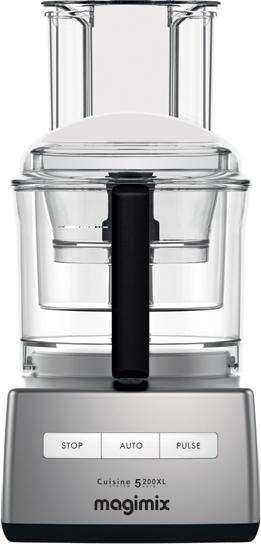 Magimix CS 5200XL, 3,6 L, Chróm, 1 m, 1,2 L, 2,6 L, 500 g