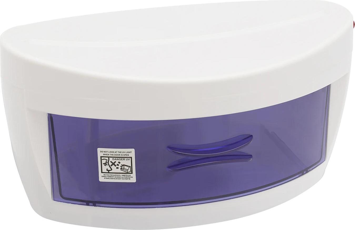 StarTech UV-Sterilisationsbox - SM-504B Werkzeug-Sterilisator - Für Nagelwerkzeuge, Scheren, Kämme - 31×18,5×16 cm - 220–240 V 50 Hz - 6 W - Weiß