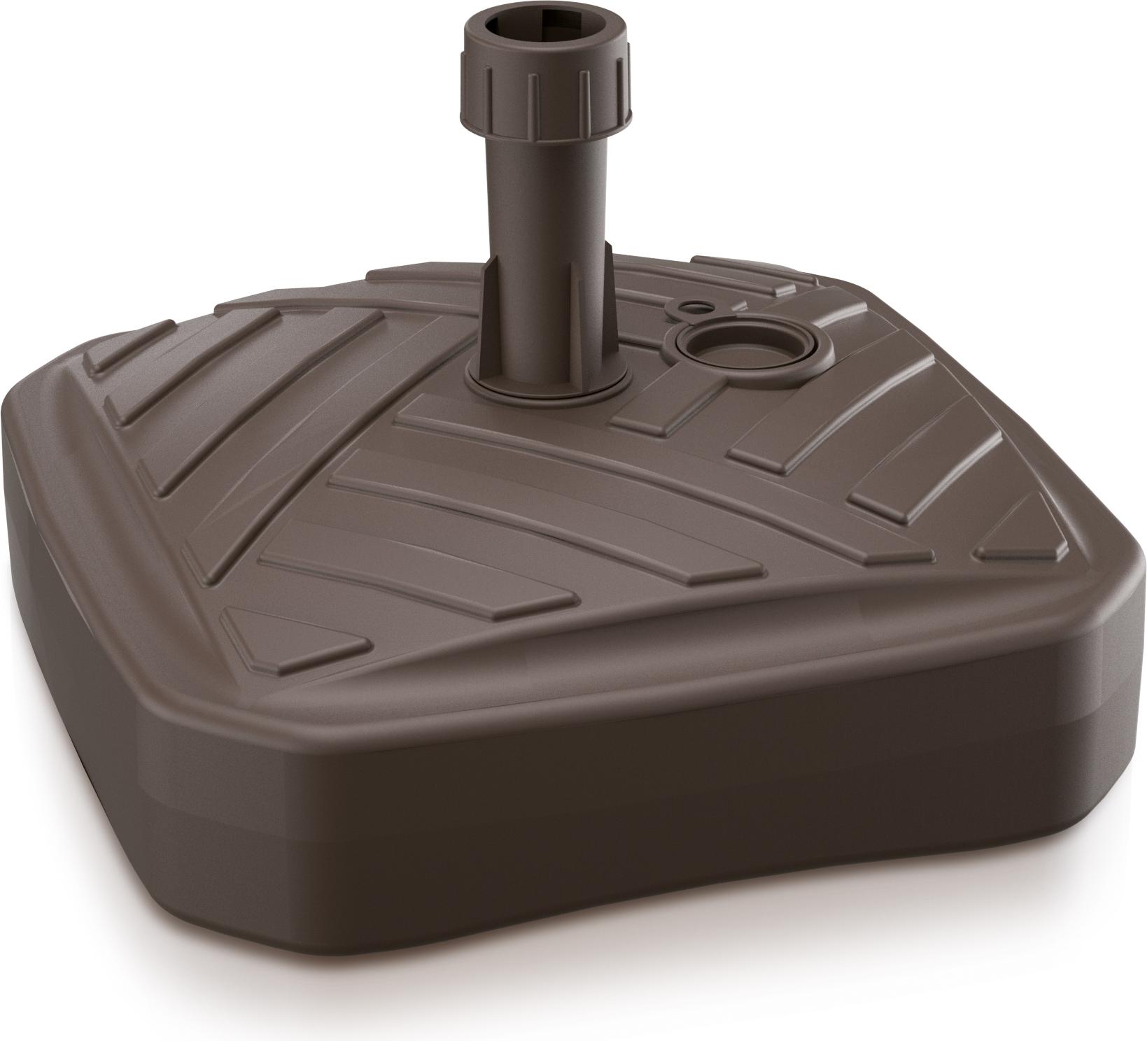 Prosperplast Schirmständer UMBRELLA BASE Eckig Grün MPKD-G851