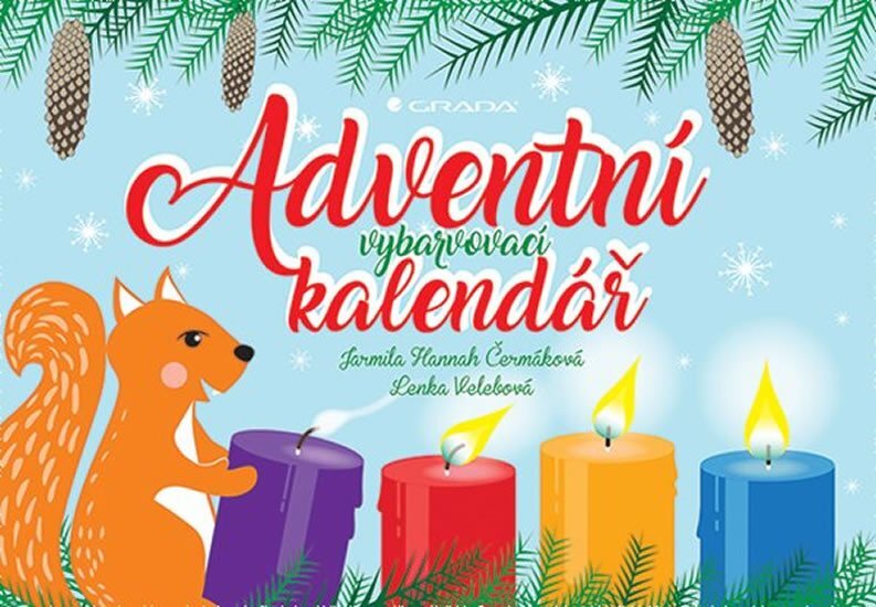 Adventný maľovaný kalendár (Velebová Lenka)