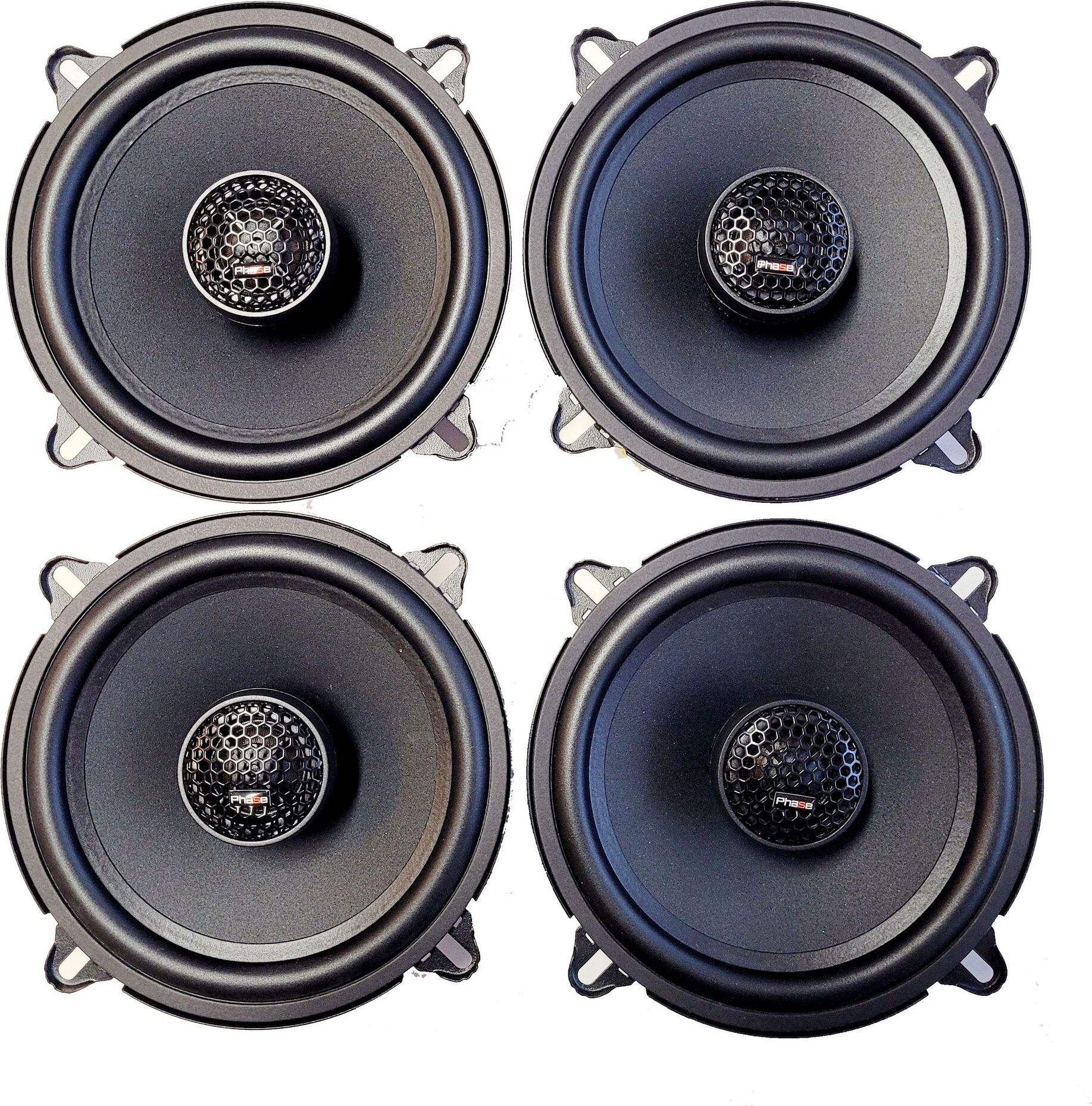 Phase Linear Lautsprecher Einbauset passend für Citroen ZK Citroen ZX Reflex Aura Break Tür vorne und hinten 4xPL13.2 Citröen