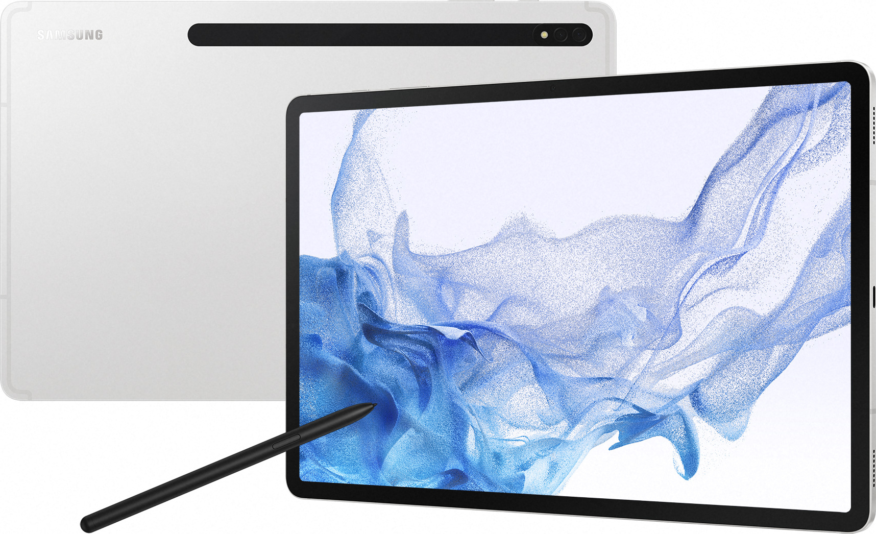 Samsung Galaxy Tab S8+ 128GB Silver WiFi