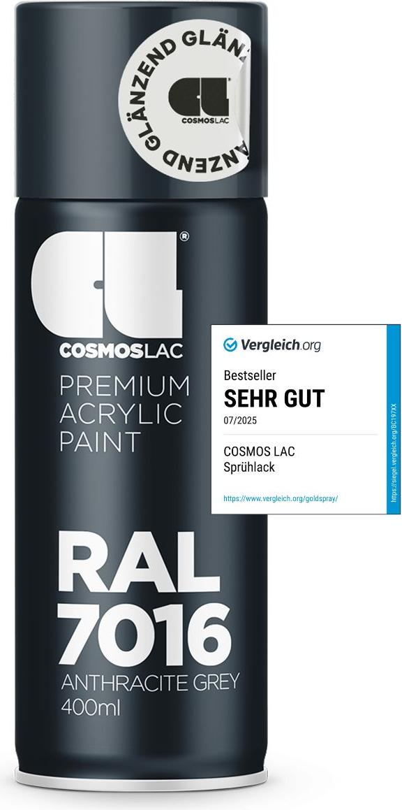 COSMOS LAC Acryllack - Spraydose für DIY, Upcycling, Lackierarbeiten