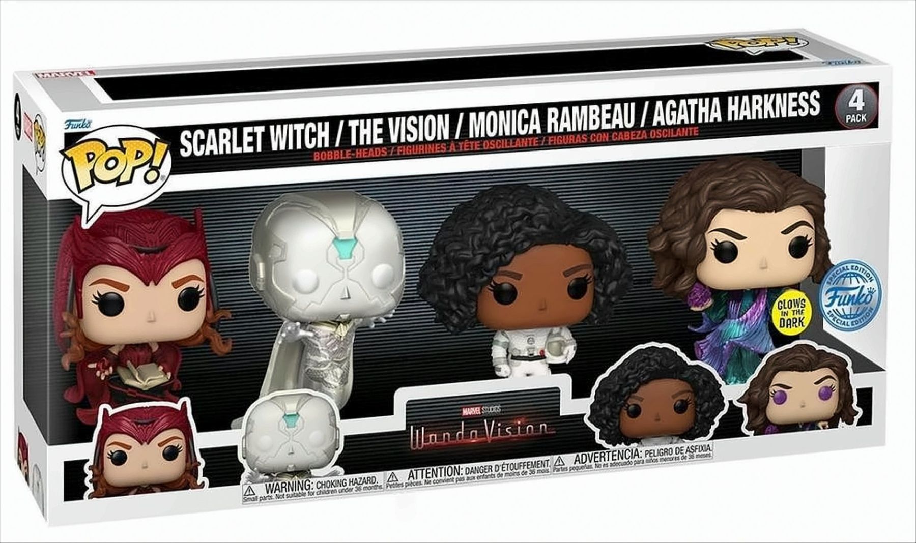 Funko Pop! Marvel WandaVision - Zestaw 4 Figurek Exclusywnych FK69141
