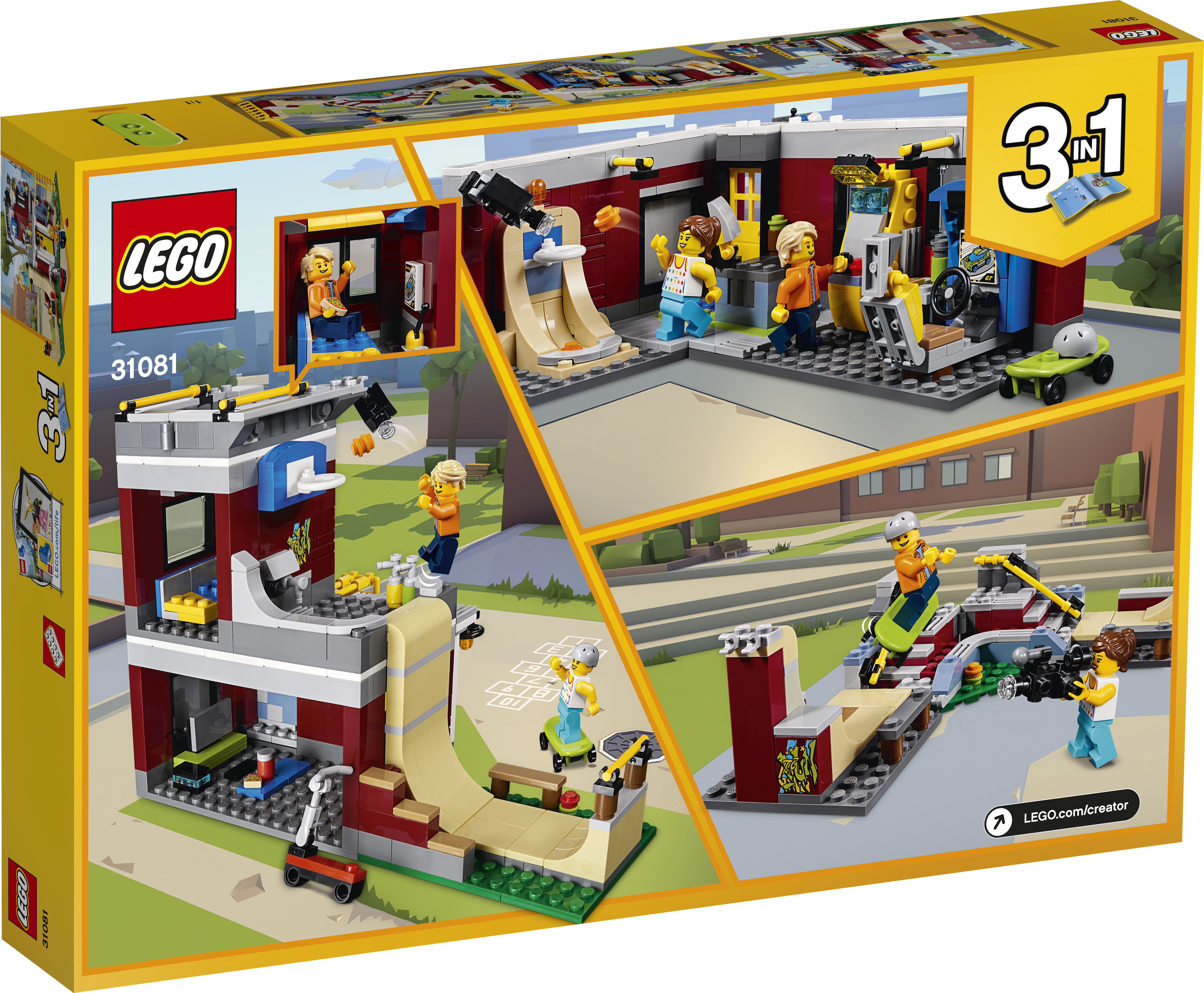 LEGO® Creator Umbaubares Freizeitzentrum 31081