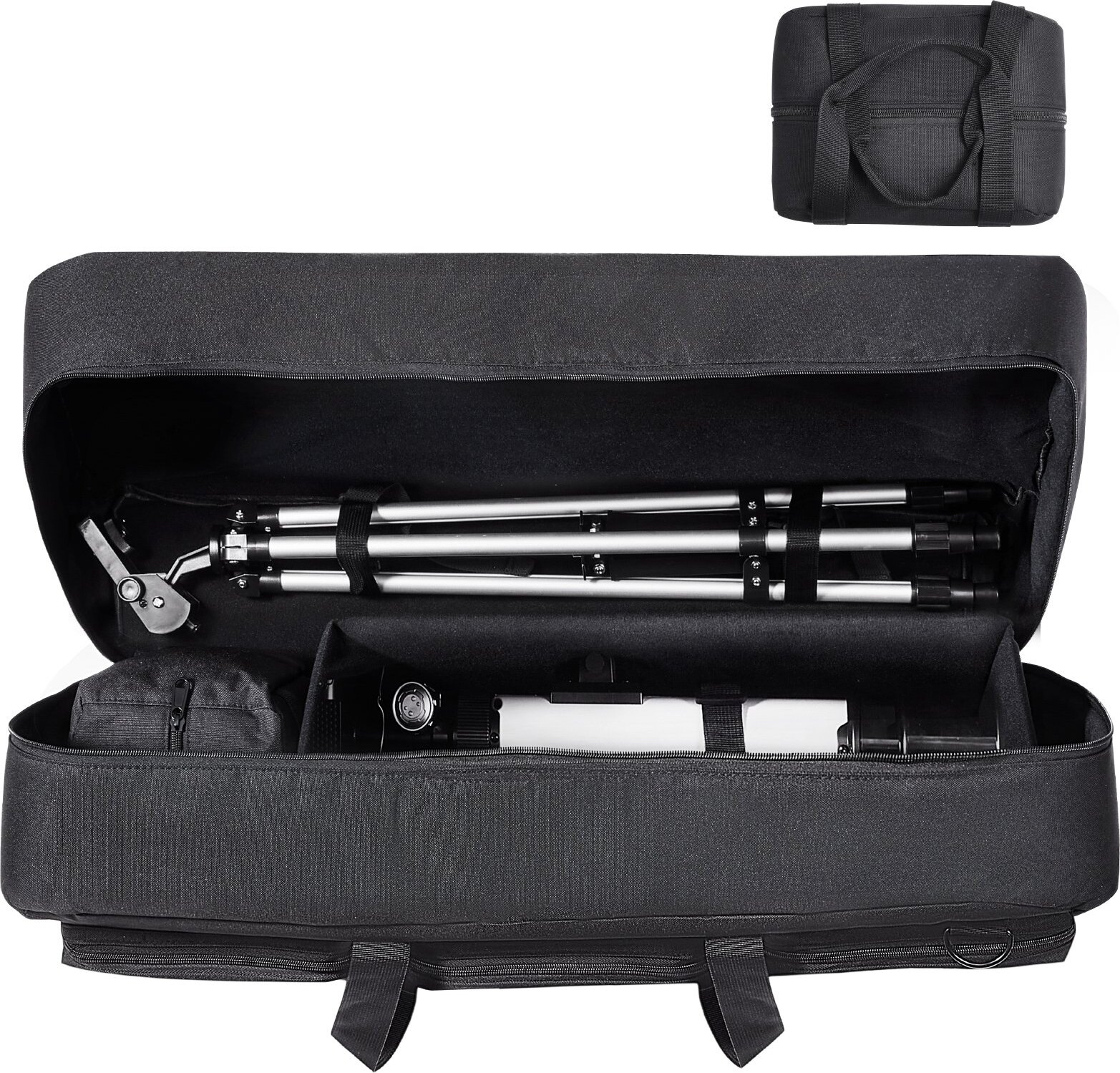 Sweiko Teleskoptasche Teleskopkoffer 762mm Transporttasche für kleine Teleskope SS-SSWQEU008864
