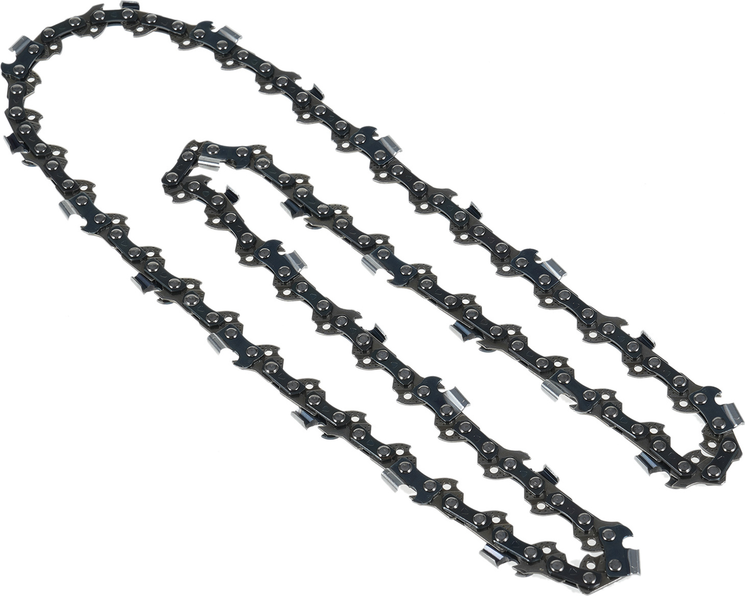 Aibecy Einfach zu montierende Ersatz-Kettensaegekette 3/8LP-16 Zoll (56 Knoten / 28 Messer, abgerundete Ecken 0,05 Zoll/1,3 mm) Kettensaegekette