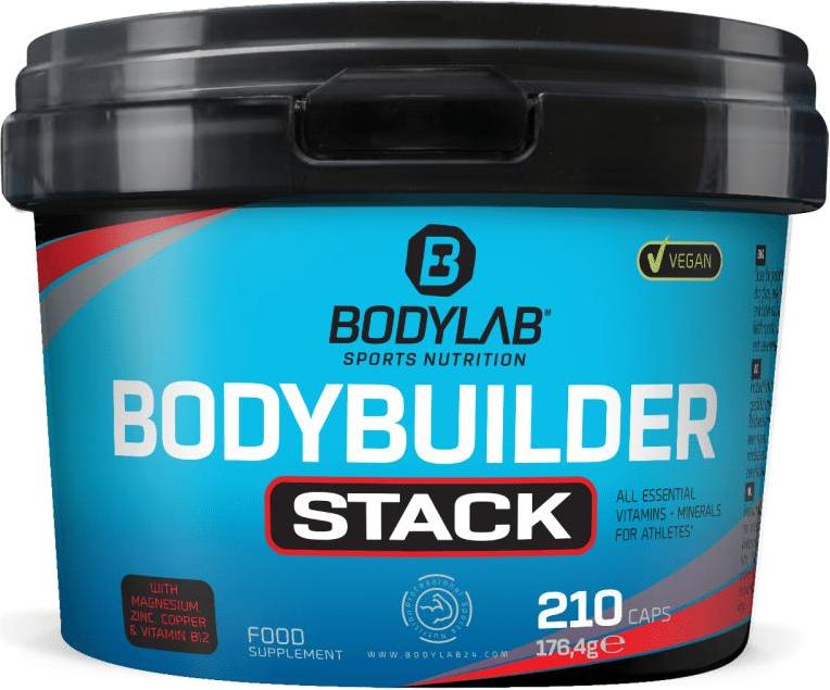 BODYLAB Bodybuilder Stack - 210 Kapseln